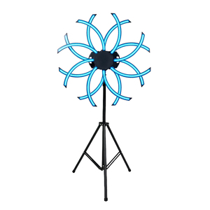 Lampu Pixel Kincir Angin <span class=keywords><strong>LED</strong></span> RGB 3in1 360 °   Kipas Berputar Dua Lapis untuk Pencahayaan Panggung Acara Bar Klub DJ - Product Image 2