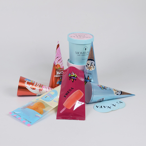 Bolsa de Embalaje de Plástico Personalizada con Sellado Trasero para Helados, Paletas, Lollipops, Freezies y <span class=keywords><strong>Magnum</strong></span>, de Grado Alimenticio - Product Image 2