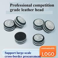 Embouts de queue de billard en peau de porc multicouche, durables et légers, accessoires de snooker de remplacement, directement de l'usine