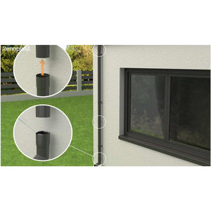 Gouttière de toit Canyon pour terrasses et balcons avec canal de drainage efficace, construction robuste pour extérieur et design durable - Product Image 5