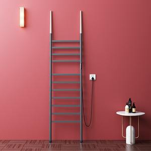 Calentador de Toallas Eléctrico de Acero Inoxidable SS304 para Baño u Hotel <span class=keywords><strong>INTERLAN</strong></span> TH9181 AC 110-220V 4 Barras - Product Image 4