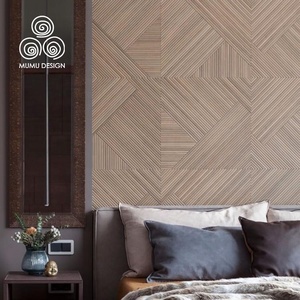 MUMU 3D Artist Interior decorativo intagliato scanalato verticale doghe <span class=keywords><strong>in</strong></span> <span class=keywords><strong>legno</strong></span> pannello a parete <span class=keywords><strong>in</strong></span> <span class=keywords><strong>legno</strong></span> massello di pino