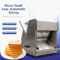 Machine de découpe de sacs carrés entièrement automatique, trancheuse à pain de mie