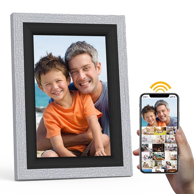 10 Inch HD Android WiFi Digital Photo Video Playback Touch Screen Smart Photo Cloud Frame