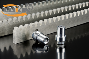 Nhà Máy Giá Tiêu Chuẩn Mạ Kẽm M4 8*30*1005 Mét Trượt Cổng Bánh Răng Giá - Product Image 5