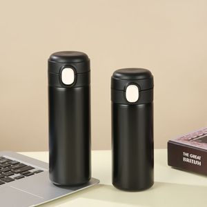 Compact and Portable Stainless Steel Vacuum <b>Flask</b> Thermos with 6-12 Hours Thermal Insulation Leak-Proof Lid for Travel - Product Image 4