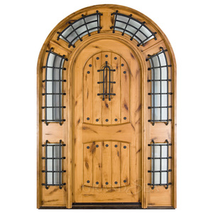 Arch Albanie Non-defrmation Entrée Sécurité Intérieur Casement <span class=keywords><strong>Porte</strong></span> en Bois Massif pour Véranda - Product Image 6