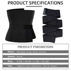 Corps Shaper Ceinture Wrap bandage wrap Taille Formateur Lombaire Ceinture de Soutien de Taille arracher me up bandage wrap - Product Image 2