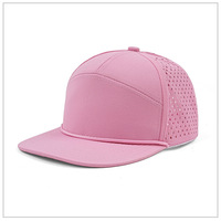 Casquette de baseball personnalisée JX pour homme, visière plate, performance, snapback, design perforé au laser, tissu brodé à la main, caractéristiques communes