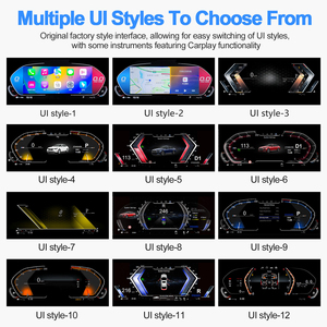 Panel de Instrumentos Digital LCD Navihua, Cabina Virtual LCD para BMW Serie 5 E60 E61 2003-2009, Velocímetro, Auto Carplay - Product Image 6