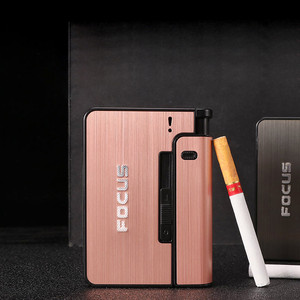 Egliao vendita calda in metallo <span class=keywords><strong>portasigarette</strong></span> accessori per fumare portatile custodia per sigarette <span class=keywords><strong>con</strong></span> <span class=keywords><strong>accendino</strong></span> - Product Image 5