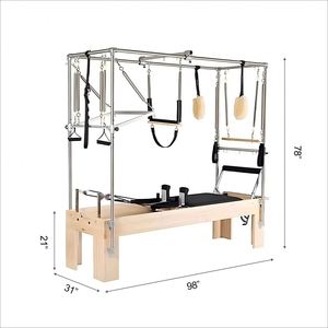Cama Cadillac Multifuncional para Gimnasio y Fitness en Casa, Cama Cadillac para Yoga y Ejercicio, Precio de Fábrica, Cama Cadillac 3 en 1 para Gimnasio y Estudio de Fitness - Product Image 2