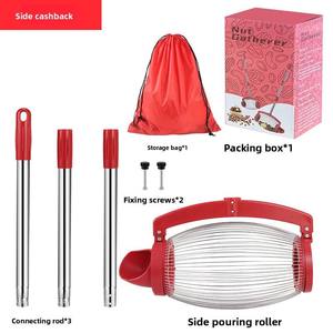 Outil ergonomique OEM <span class=keywords><strong>de</strong></span> qualité industrielle en acier inoxydable pour la collecte des noix inversées, des châtaignes et des balles <span class=keywords><strong>de</strong></span> golf - Product Image 5