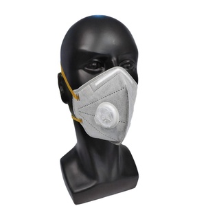 <span class=keywords><strong>Masque</strong></span> <span class=keywords><strong>respiratoire</strong></span> jetable non tissé <span class=keywords><strong>FFP2</strong></span> avec valve <span class=keywords><strong>de</strong></span> sécurité, <span class=keywords><strong>protection</strong></span> contre la poussière, certifié EN149 pour la construction industrielle - Product Image 3
