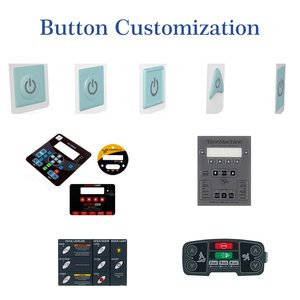 Không thấm nước Bàn phím thiết bị chuyển mạch Silicone nút PET/PC LED Đèn nền điện dung màng điều khiển chuyển đổi - Product Image 3