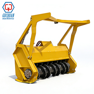 Mini chargeuse compacte de haute qualité Guhchuan, <span class=keywords><strong>broyeur</strong></span> forestier, <span class=keywords><strong>broyeur</strong></span> de bois, déchiqueteur pour machine de défrichement - Product Image 1