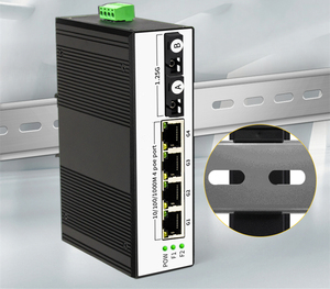 Công nghiệp 2 sợi SC 2 cổng 1000Mbps <span class=keywords><strong>Gigabit</strong></span> công nghiệp <span class=keywords><strong>Ethernet</strong></span> Switch -40 185 ° F Din-Rail <span class=keywords><strong>Ethernet</strong></span> chuyển đổi sợi quang - Product Image 3