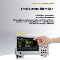 Rigo DM858E/858 Multimeter Digital Presisi Tinggi untuk Penggunaan Industri 1000V DC Akurasi 0,03% Lima Setengah Digit Definisi Tinggi