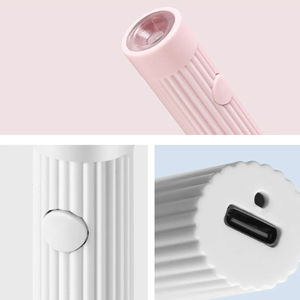 Lampe UV LED portable mini pour séchage des ongles, idéale pour la maison, pour le durcissement du vernis gel, lampe torche à doigt unique, équipement d'art des ongles - Product Image 6