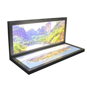 Ultra-<b>Thin</b> Custom Acrylic Light Panel L-shape Advertising Light Boxes Mitsubishi/ Lenses 12V/24V 2500K-10000K Color Temp - Product Image 1