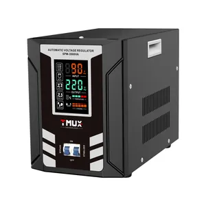 Multifunction Digital Display SPM-3KVA Relay Type 220V Home Automatic Voltage Regulator/stabilizer