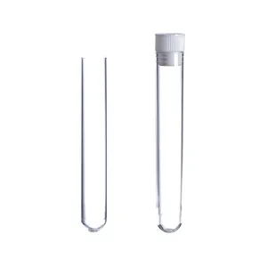 5ml Test Tube Laboratory Transparent Disposable Plastic Test Tube 13*75mm