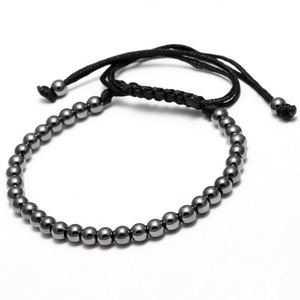 5mm 36pcs <strong>Ball</strong> Beaded <strong>Bracelet</strong> Adjustable Handmade Silver Gold Black Rose Plating Jewelry Stainless Steel <strong>Ball</strong> <strong>Bracelet</strong> - Product Image 4