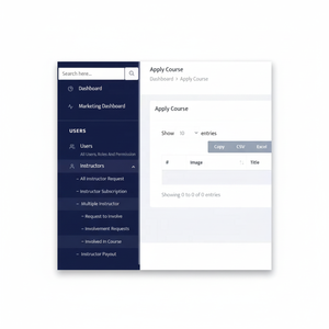 Desarrollo Web y de aplicaciones LMS, portal de aprendizaje electrónico para capacitación en línea, educación escolar y aprendizaje corporativo - Product Image 1
