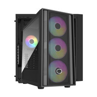 Cooler Master MasterBox 600 Full Tower Desktop Computer Chassis Steel USB Front Ports Supports ATX Motherboard Adjustable Hard