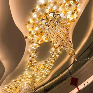 Decorative Pendant <b>Light</b> Lobby Villa Hotel Banquet Hall Lighting Customized <b>Chandeliers</b> - Product Image 2
