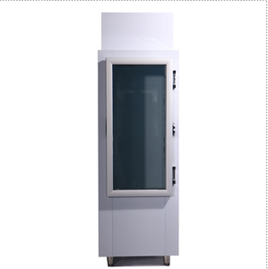 Ice Displaying Glass Doors Cold Storage Refrigerator Static Cooling Bagged Ice Storage Bin Big Capacity Ice Merchandiser - Product Image 1