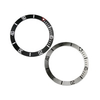 Nouveauté 2024 : inserts de lunette biseautée en acier inoxydable brossé SKX007 de 38 mm et 30,6 mm