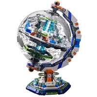 Kit de Construction Éducatif DIY : Modèle de Globe Terrestre 800 Pièces, Ensemble d'Assemblage ABS Haute Difficulté, Thème Animaux et Nature, Pour Enfants de 8 à 14 Ans, Idéal pour la Maison