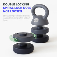 Kettlebells de gym exclusifs pour sculpter des fesses galbées, couleurs personnalisées, OEM, marque privée, équipement de fitness multifonctionnel pour la maison