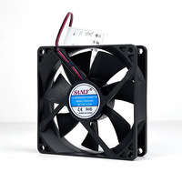 Ventilateur axial électrique sans balais SANLY 9225 à roulements à manchon, 12V, 92x92x25mm, en plastique, silencieux, 3500/4000 tr/min, prise en charge ODM/OEM