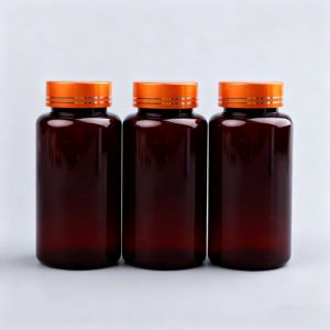 ฝาเกลียวรีไซเคิลได้สำหรับบรรจุวิตามินยา PET สีดำ150สีขาวขนาด80 120 <span class=keywords><strong>200</strong></span>มล. - Product Image 1