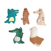 Jouet pour chat en peluche douce, rembourré de catnip et d'herbe à chat, coussin anti-ennui pour l'autodivertissement, fournitures pour animaux de compagnie en gros