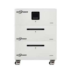 Inversor de 12KW, Batería Apilable de Diseño Modular de 15kWh/30kWh para Almacenamiento de Energía Doméstica Híbrida Conectada a la Red y Energía de Respaldo - Product Image 1