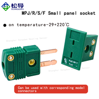 Prise de panneau de type K pour thermocouple Prise mâle Prise femelle Connecteur de température MPJ-K/J/T/E/N/C/U/R/S