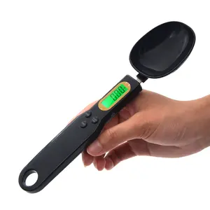 500g/0.1g regolabile mg di cottura alimenti per animali domestici mini cane oem di plastica da cucina strumenti di misura elettronici di pesatura digitale cucchiaio scala wit