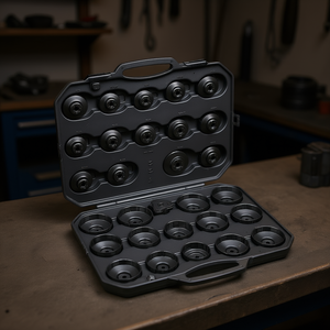 Fg 175 S30 <b>Socket</b> Set 17 Piece Metric Automotive Repair Tool Kit - Product Image 3