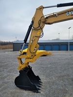 Excavatrice sur chenilles CAT 308 d'occasion, 8 tonnes, peinture d'origine, 216h, faible nombre d'heures, pas de fuite d'huile, moteur haute efficacité, compacte
