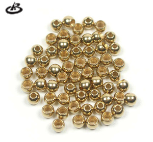 Perles en laiton pour la pêche à la mouche, hameçons, tête pour nymphes, streamers, insectes, matériaux de montage pour la pêche à la mouche, accessoires, rivière, 1,5-5,5 mm - Product Image 2