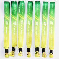 Bracelet en tissu imprimé par sublimation personnalisé Kofei pour événements, bracelet promotionnel pour entrée à une fête