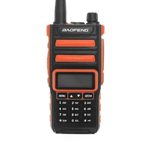 Tri Band Frequency Baofeng H5プラス144MHz/220MHz/440MHz UHF/VHF 8 Watts High Power Walkie Talkie