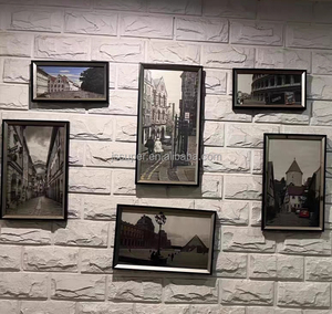 Piastrelle per pareti esterne in pietra culturale leggera in pietra per piccoli funghi con pelle di fondo decorativo artificiale - Product Image 6