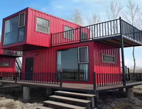Villa en acier ignifuge et isolante pour la région des Grands Lacs (Canada-USA), maison confortable, 30 ans sans entretien