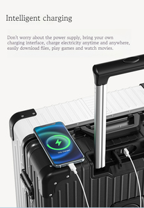 <span class=keywords><strong>Maleta</strong></span> de mano con portavasos maletas equipaje carro <span class=keywords><strong>delsey</strong></span> <span class=keywords><strong>maleta</strong></span> manija de repuesto - Product Image 5