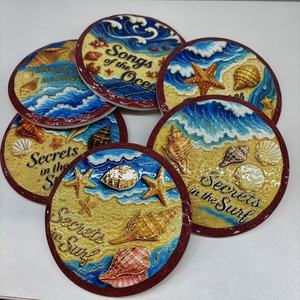 Sous-verres ronds en liège personnalisés, <span class=keywords><strong>isolation</strong></span> thermique, antidérapants, sous-verres en céramique <span class=keywords><strong>par</strong></span> le fabricant pour le bureau, le bar, l'hôtel - Product Image 6