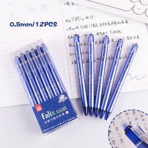 अनियमित जेल पेन छात्र कार्यालय स्टेशनरी आपूर्ति की आपूर्ति करता है अगाम्य पेन थोक 0.5 मिमी जेल स्याही अकारण - Product Image 1